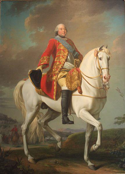 Alexandre Roslin Louis-Philippe, Duc D'Orleans, Saluting His Army on the Battlefield Germany oil painting art